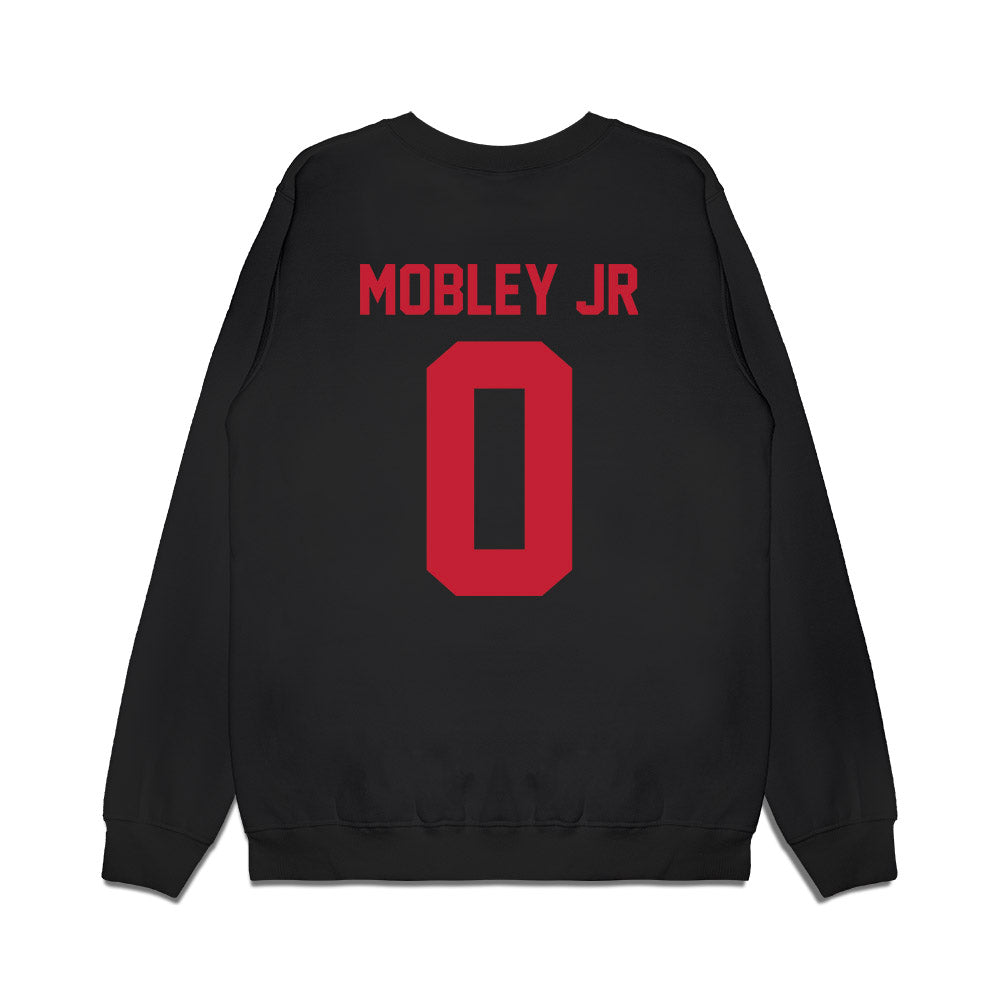 Ohio State - NCAA Men's Basketball : John Mobley Jr - Vintage Basketball Premium Crewneck Sweatshirt-1