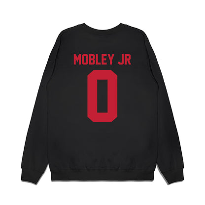 Ohio State - NCAA Men's Basketball : John Mobley Jr - Vintage Basketball Premium Crewneck Sweatshirt-1