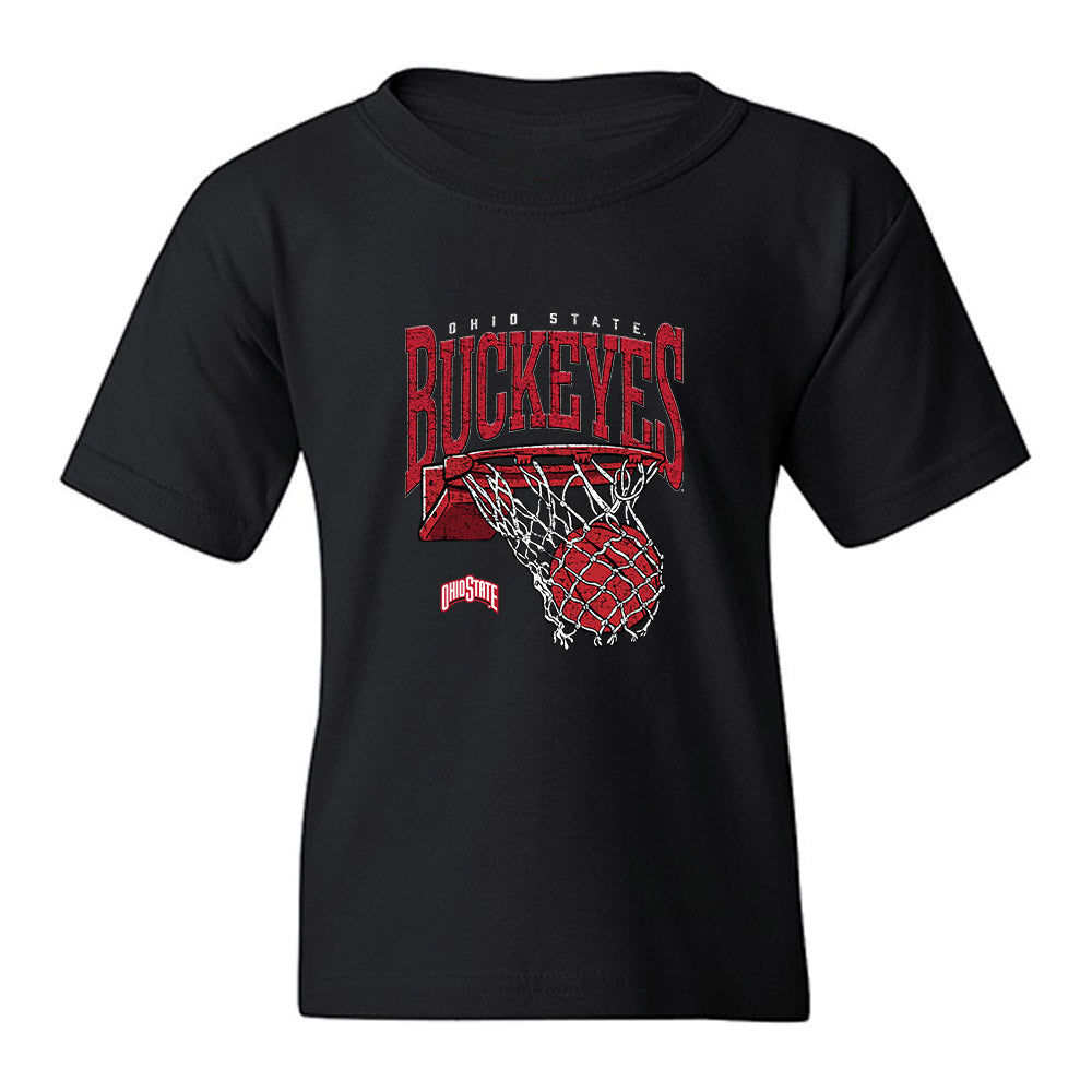 Ohio State - NCAA Men's Basketball : Myles Herro - Vintage Basketball Youth T-Shirt-0