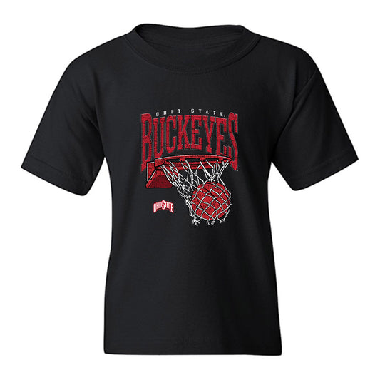 Ohio State - NCAA Men's Basketball : Lee Aaliya - Vintage Basketball Youth T-Shirt-0