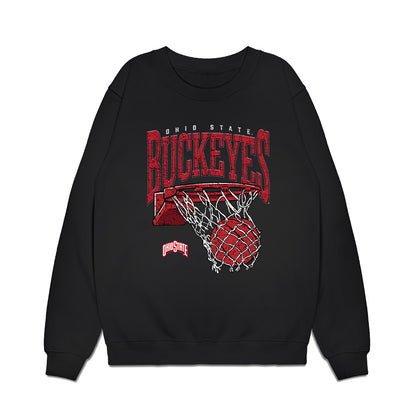 Ohio State - NCAA Women's Basketball : Bryn Martin - Vintage Basketball Premium Crewneck Sweatshirt-0