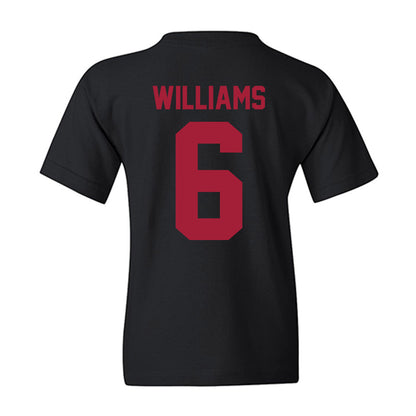 Oklahoma - NCAA Women's Basketball : Sahara Williams - Sports Shersey Youth T-Shirt-1