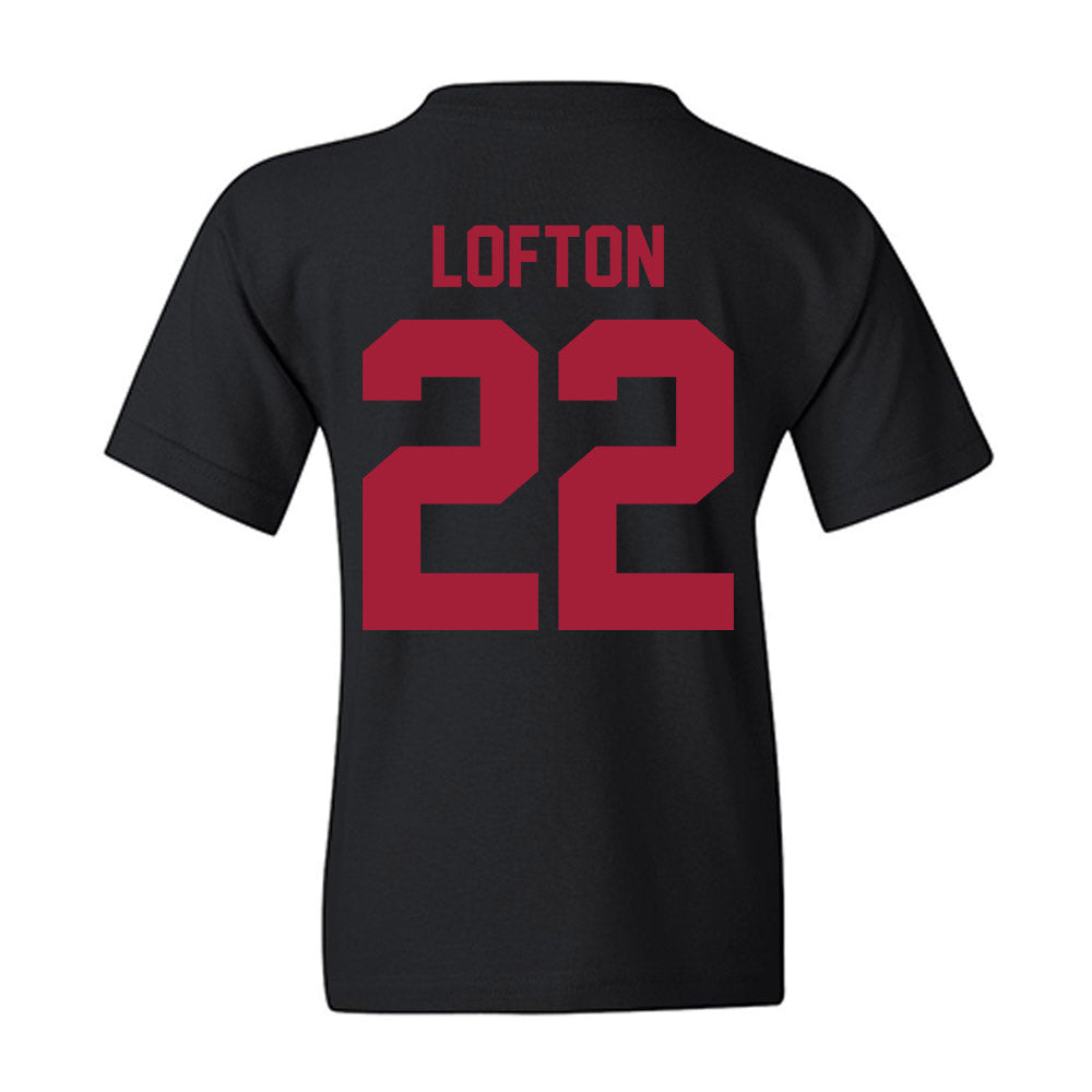 Oklahoma - NCAA Women's Basketball : Keziah Lofton - Sports Shersey Youth T-Shirt-1
