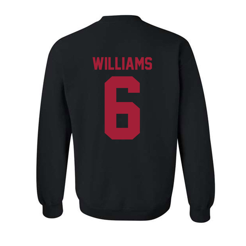 Oklahoma - NCAA Women's Basketball : Sahara Williams - Sports Shersey Crewneck Sweatshirt-1