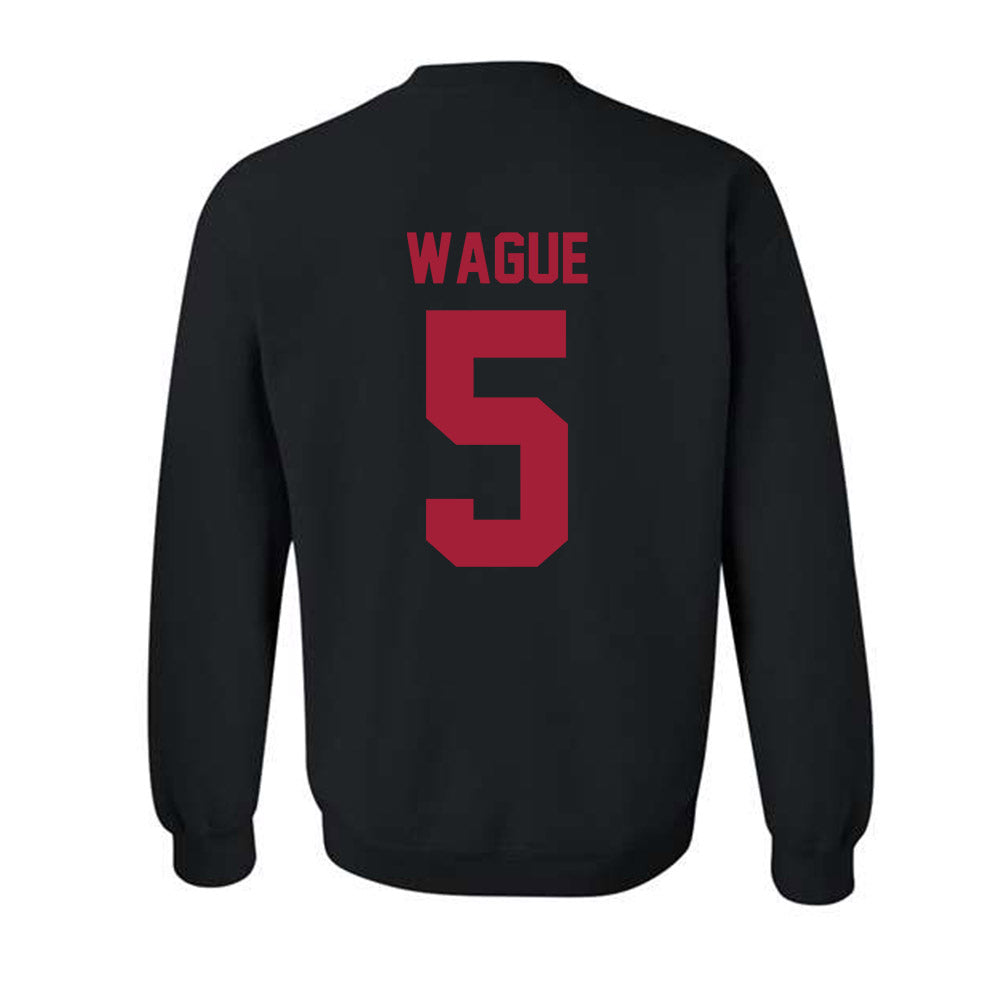 Oklahoma - NCAA Men's Basketball : Mohamed Wague - Sports Shersey Crewneck Sweatshirt-1