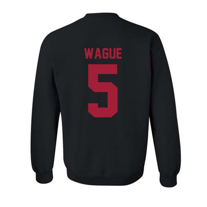 Oklahoma - NCAA Men's Basketball : Mohamed Wague - Sports Shersey Crewneck Sweatshirt-1