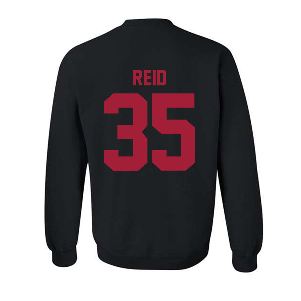 Oklahoma - NCAA Men's Basketball : Derrion Reid - Sports Shersey Crewneck Sweatshirt-1