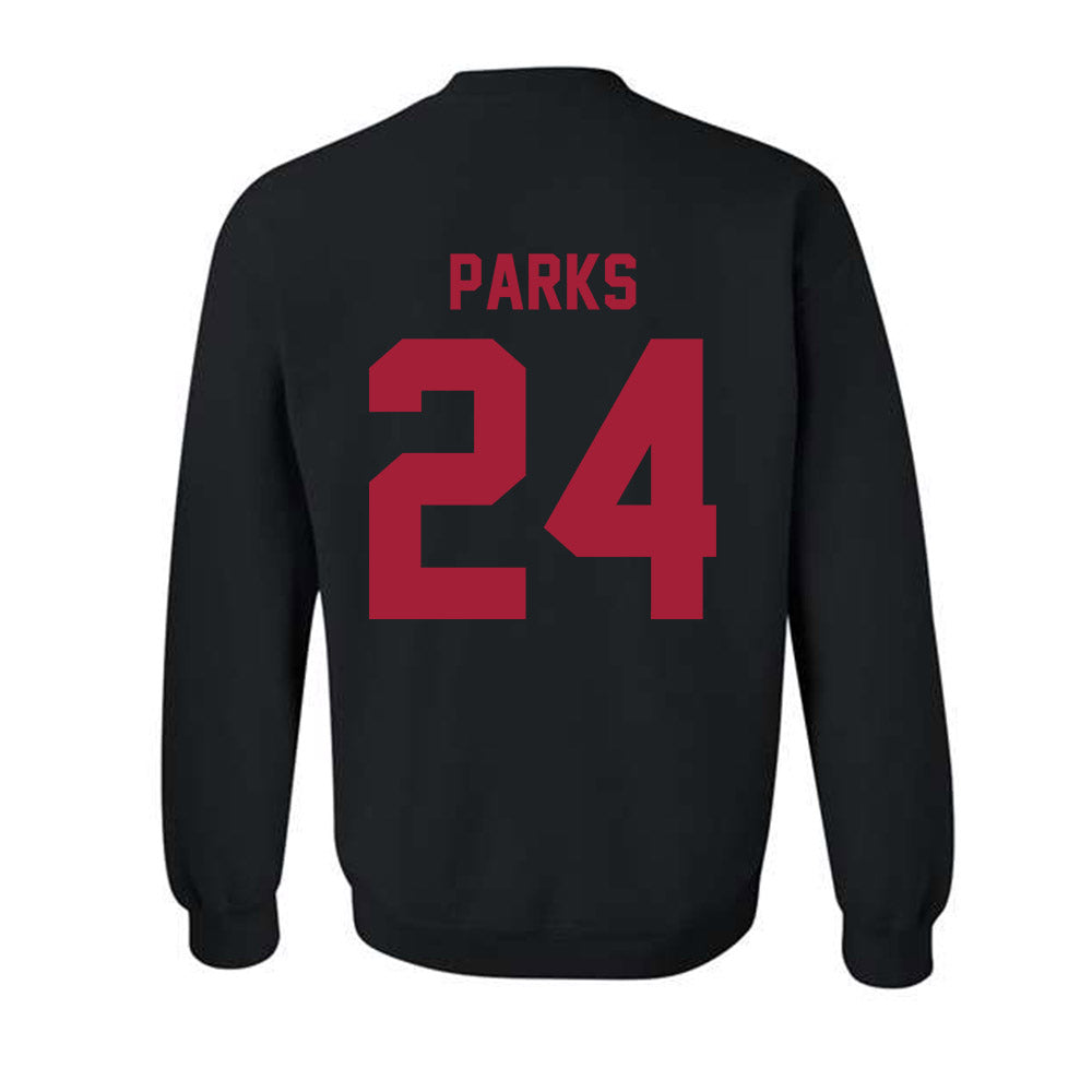 Oklahoma - NCAA Women's Basketball : Keeley Parks - Sports Shersey Crewneck Sweatshirt-1