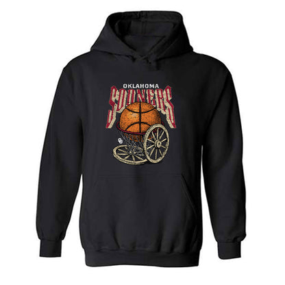 Oklahoma - NCAA Men's Basketball : Richard Isaacs - Sports Shersey Hooded Sweatshirt-0