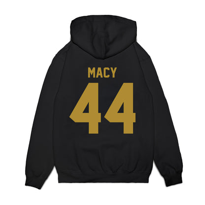 Notre Dame - NCAA Women's Basketball : Leah Macy - Vintage Shersey Premium Hooded Sweatshirt-1
