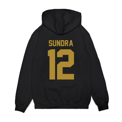 Notre Dame - NCAA Men's Basketball : Garrett Sundra - Vintage Shersey Premium Hooded Sweatshirt-1