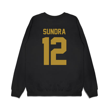 Notre Dame - NCAA Men's Basketball : Garrett Sundra - Vintage Shersey Premium Crewneck Sweatshirt-1