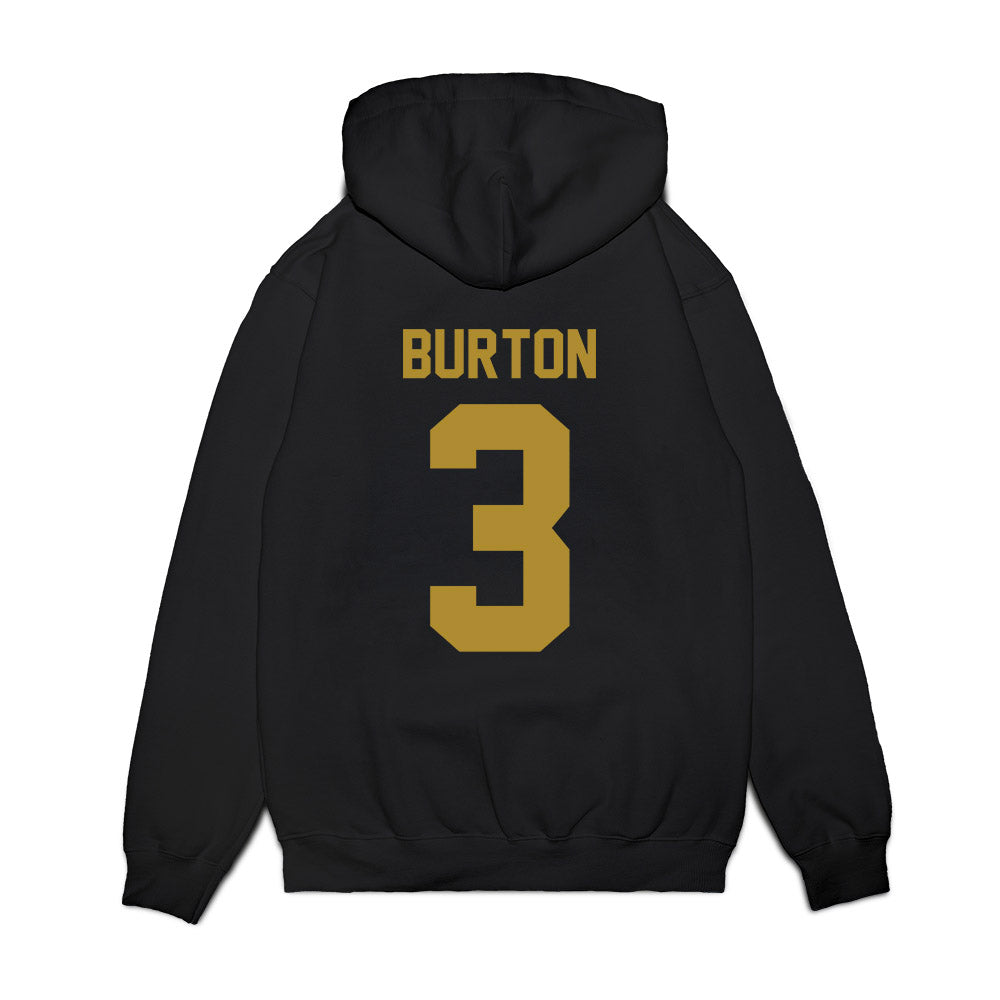Notre Dame - NCAA Men's Basketball : Markus Burton - Vintage Shersey Premium Hooded Sweatshirt-1