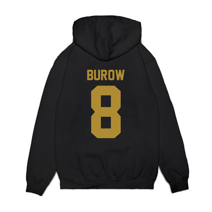 Notre Dame - NCAA Men's Basketball : Jacob Burow - Vintage Shersey Premium Hooded Sweatshirt-1