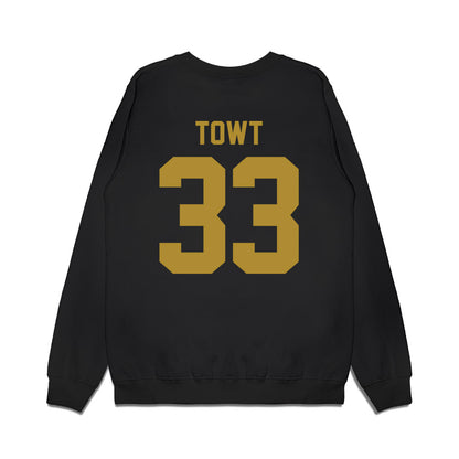 Notre Dame - NCAA Men's Basketball : Carson Towt - Vintage Shersey Premium Crewneck Sweatshirt-1