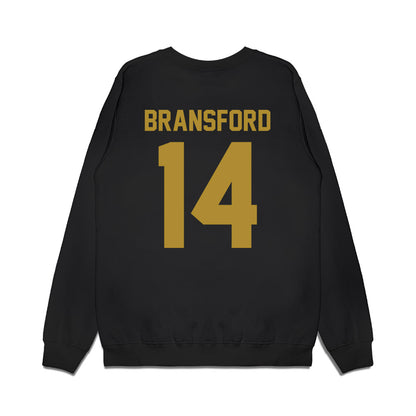 Notre Dame - NCAA Women's Basketball : Kk Bransford - Vintage Shersey Premium Crewneck Sweatshirt-1