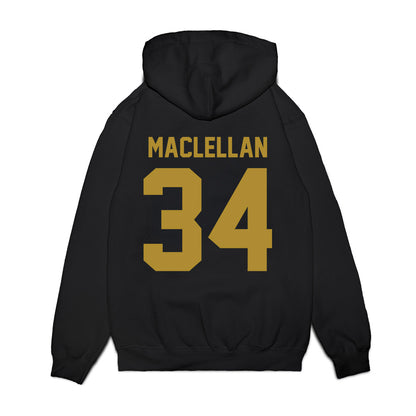 Notre Dame - NCAA Men's Basketball : Matthew MacLellan - Vintage Shersey Premium Hooded Sweatshirt-1