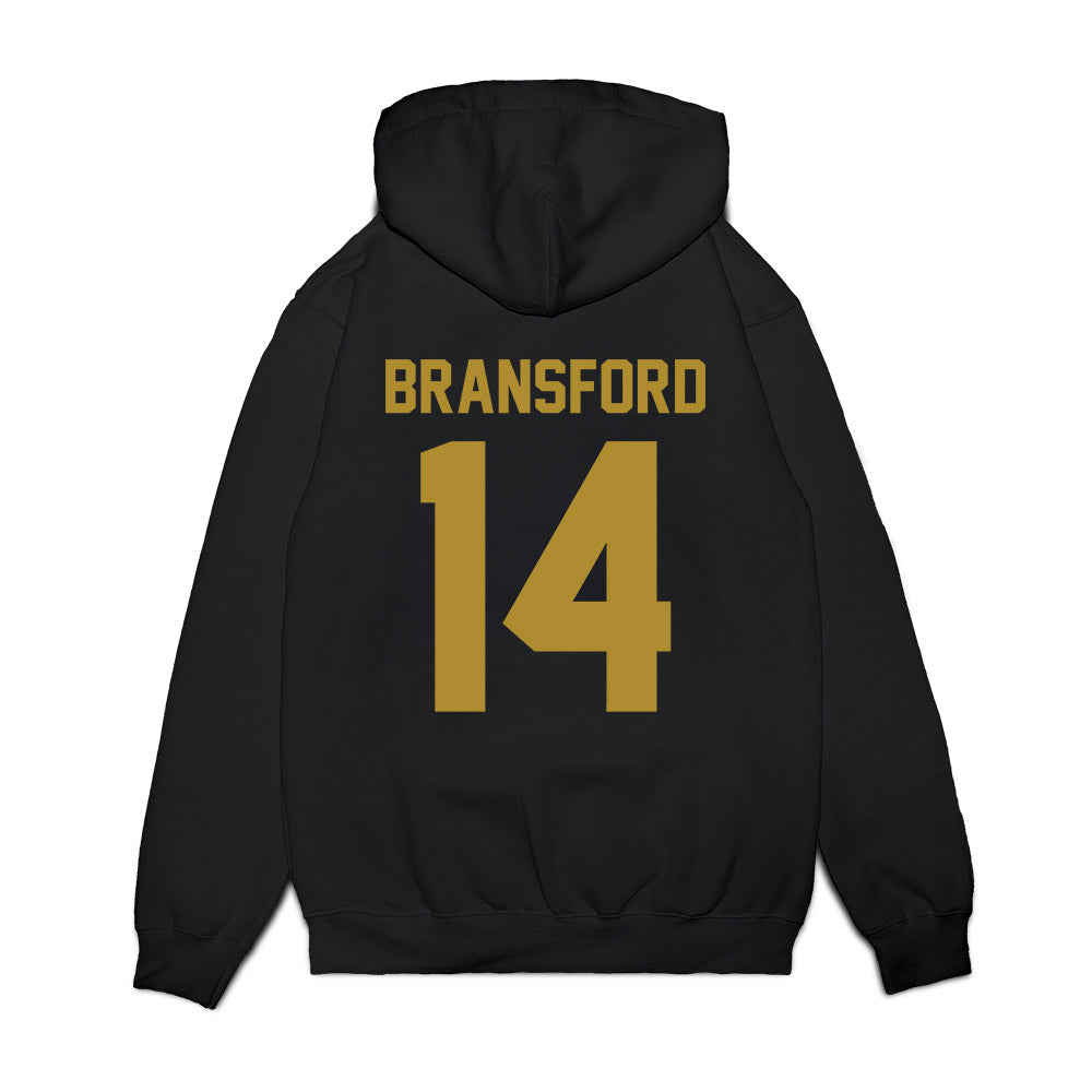 Notre Dame - NCAA Women's Basketball : Kk Bransford - Vintage Shersey Premium Hooded Sweatshirt-1