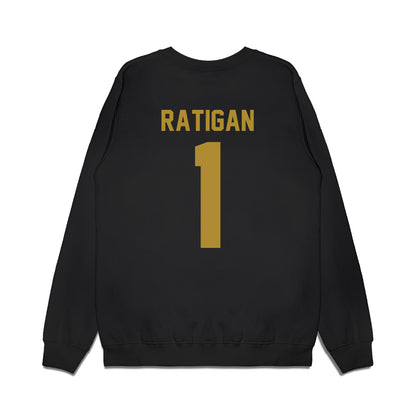 Notre Dame - NCAA Women's Basketball : Kelly Ratigan - Vintage Shersey Premium Crewneck Sweatshirt-1