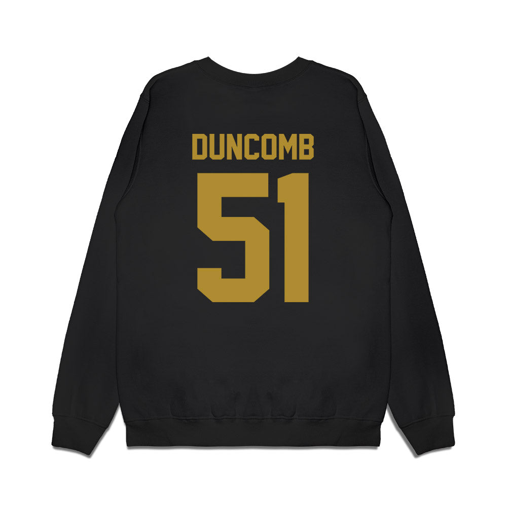 Notre Dame - NCAA Men's Basketball : Logan Duncomb - Vintage Shersey Premium Crewneck Sweatshirt-1