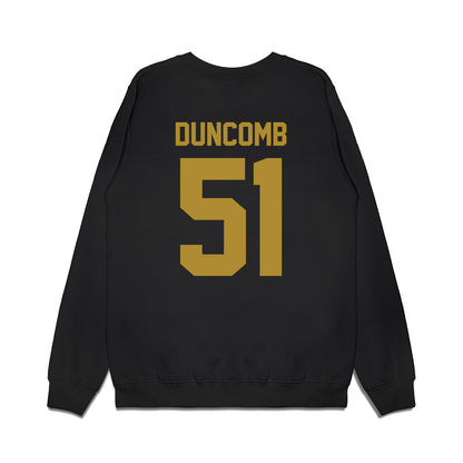 Notre Dame - NCAA Men's Basketball : Logan Duncomb - Vintage Shersey Premium Crewneck Sweatshirt-1