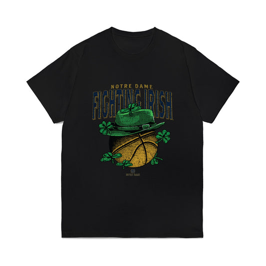Notre Dame - NCAA Men's Basketball : Matthew MacLellan - Vintage Shersey Comfort Colors T-Shirt-0
