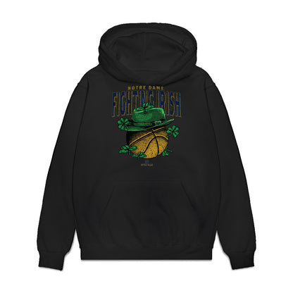 Notre Dame - NCAA Men's Basketball : Cole Certa - Vintage Shersey Premium Hooded Sweatshirt-0