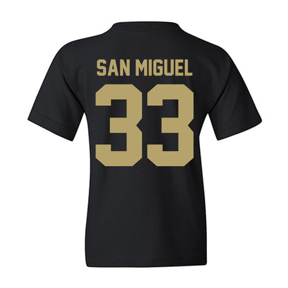 Georgia Tech - NCAA Men's Basketball : Marcos San Miguel - Vintage Youth T-Shirt-1