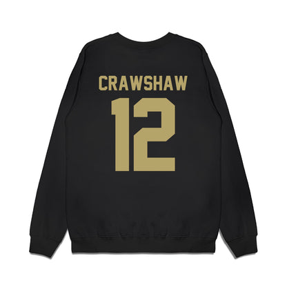 Georgia Tech - NCAA Women's Basketball : Jada Crawshaw - Vintage Premium Crewneck Sweatshirt-1