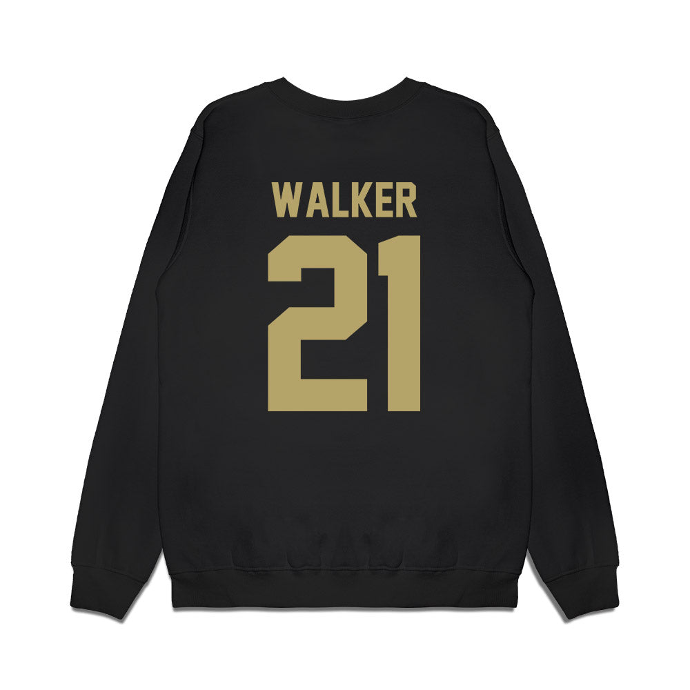 Georgia Tech - NCAA Women's Basketball : Talayah Walker - Vintage Premium Crewneck Sweatshirt-1