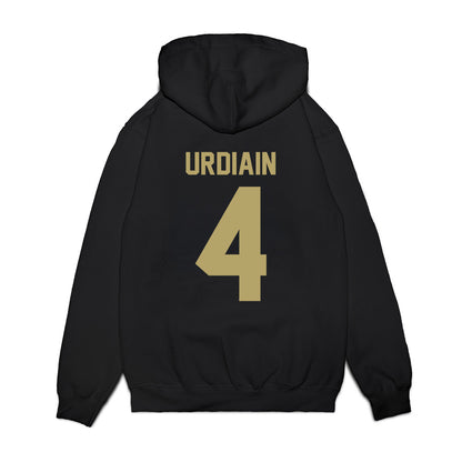 Georgia Tech - NCAA Women's Basketball : Leyre Urdiain - Vintage Premium Hooded Sweatshirt-1