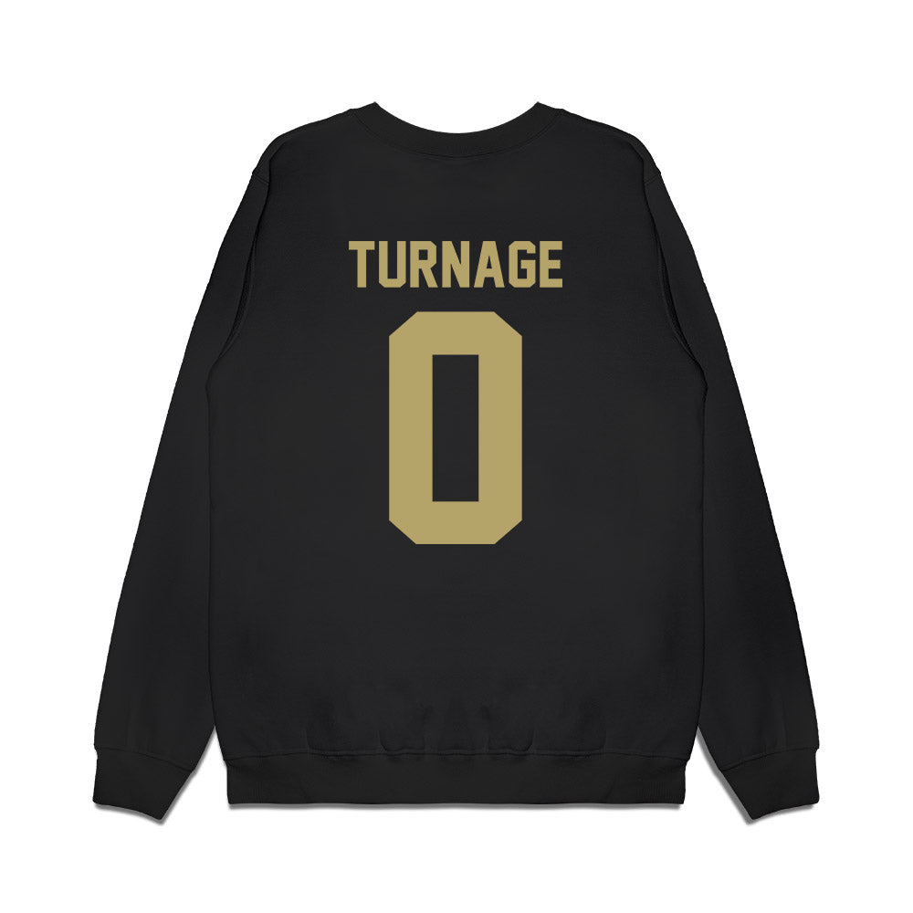 Georgia Tech - NCAA Women's Basketball : Brianna Turnage - Vintage Premium Crewneck Sweatshirt-1