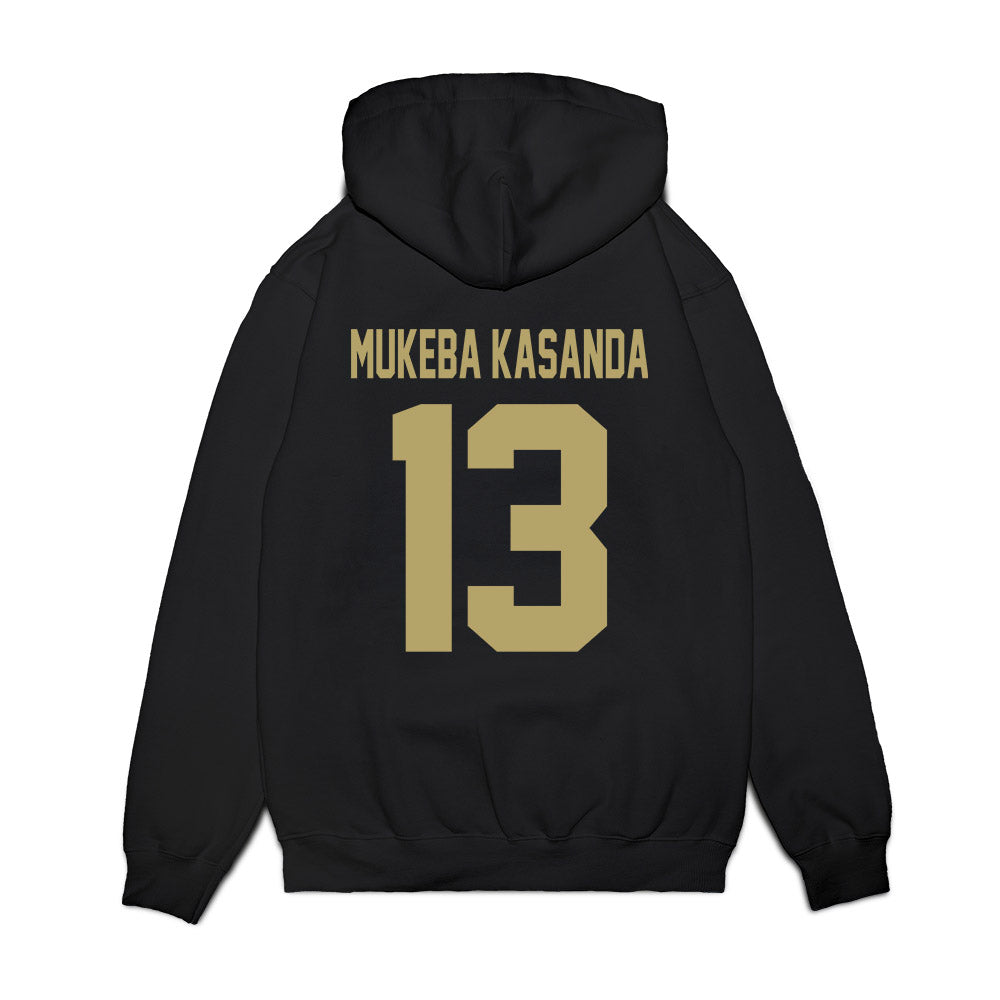 Georgia Tech - NCAA Women's Basketball : Deborah Mukeba Kasanda - Vintage Premium Hooded Sweatshirt-1