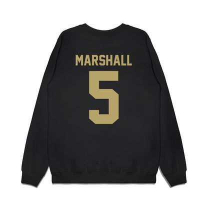 Georgia Tech - NCAA Men's Basketball : Peyton Marshall - Vintage Premium Crewneck Sweatshirt-1