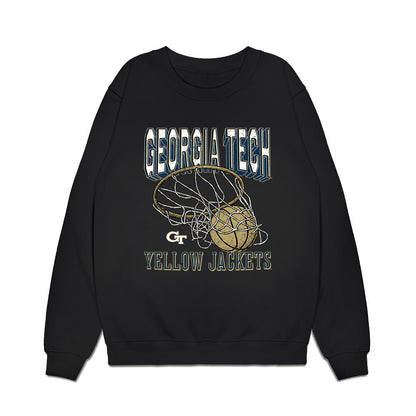Georgia Tech - NCAA Women's Basketball : Brianna Turnage - Vintage Premium Crewneck Sweatshirt-0