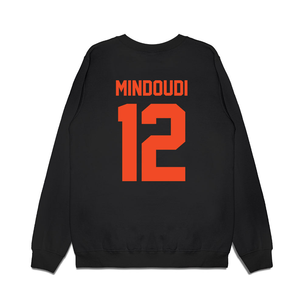Florida - NCAA Women's Basketball : Daviane Mindoudi - Vintage Basketball Premium Crewneck Sweatshirt-1