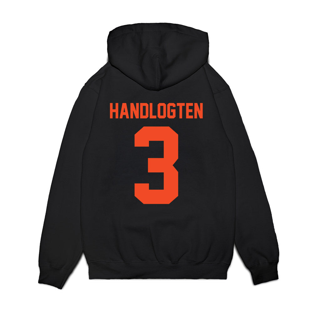 Florida - NCAA Men's Basketball : Micah Handlogten - Vintage Basketball Premium Hooded Sweatshirt-1