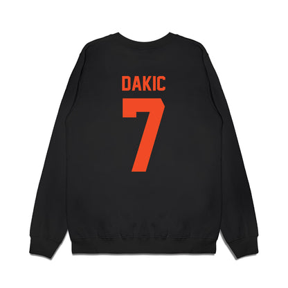 Florida - NCAA Women's Basketball : Emilija Dakic - Vintage Basketball Premium Crewneck Sweatshirt-1