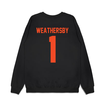 Florida - NCAA Women's Basketball : Jade Weathersby - Vintage Basketball Premium Crewneck Sweatshirt-1