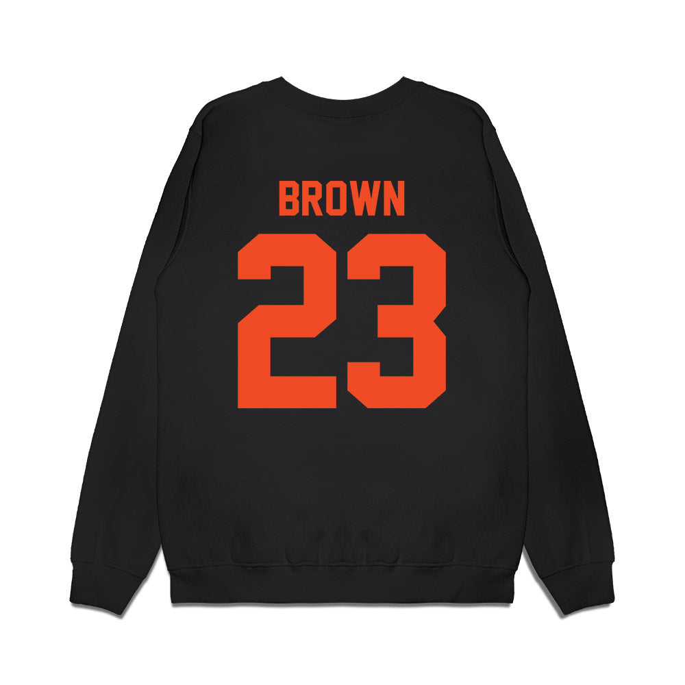 Florida - NCAA Men's Basketball : AJ Brown - Vintage Basketball Premium Crewneck Sweatshirt-1