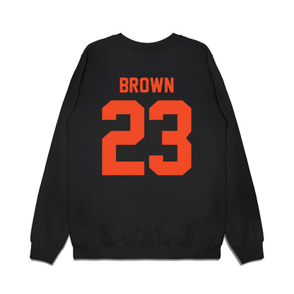Florida - NCAA Men's Basketball : AJ Brown - Vintage Basketball Premium Crewneck Sweatshirt-1