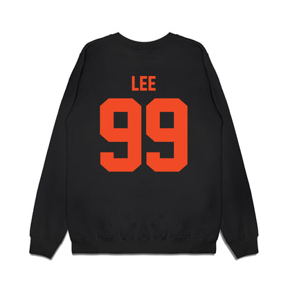 Florida - NCAA Men's Basketball : Xaivian Lee - Vintage Basketball Premium Crewneck Sweatshirt-1