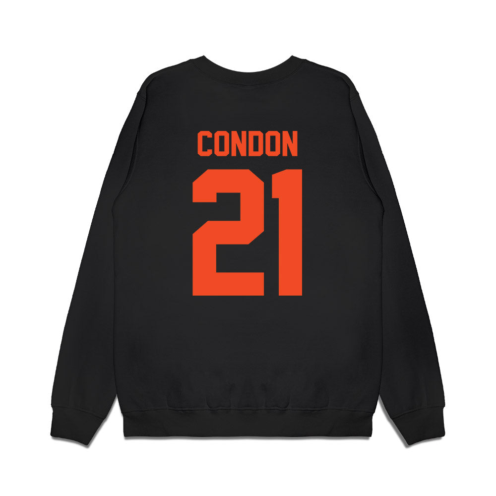 Florida - NCAA Men's Basketball : Alex Condon - Vintage Basketball Premium Crewneck Sweatshirt-1