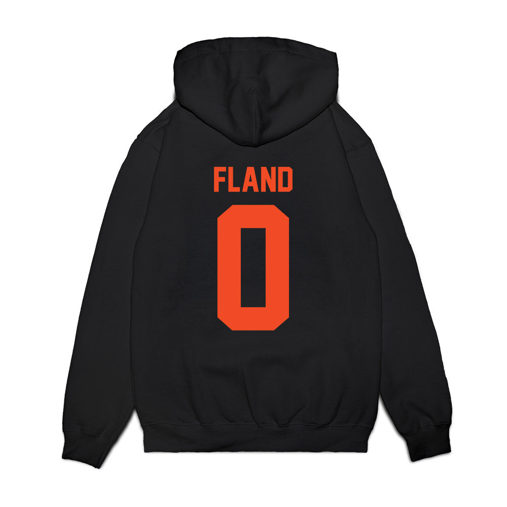 Florida - NCAA Men's Basketball : Johnuel Fland - Vintage Basketball Premium Hooded Sweatshirt-1