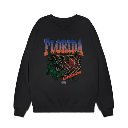 Florida - NCAA Men's Basketball : Thomas Haugh - Vintage Basketball Premium Crewneck Sweatshirt-0