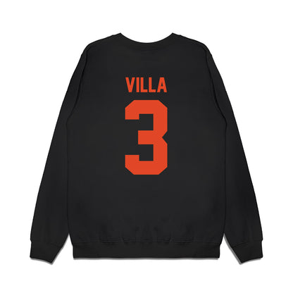 Oregon State - NCAA Women's Basketball : Jenna Villa - Beavers Shersey Premium Crewneck Sweatshirt-1