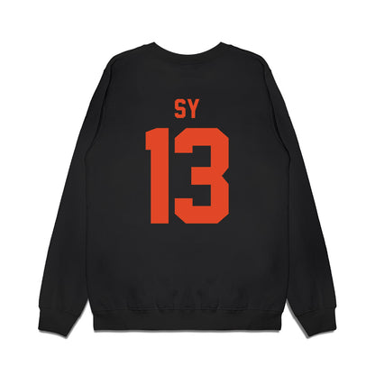 Oregon State - NCAA Men's Basketball : Isaiah Sy - Beavers Shersey Premium Crewneck Sweatshirt-1