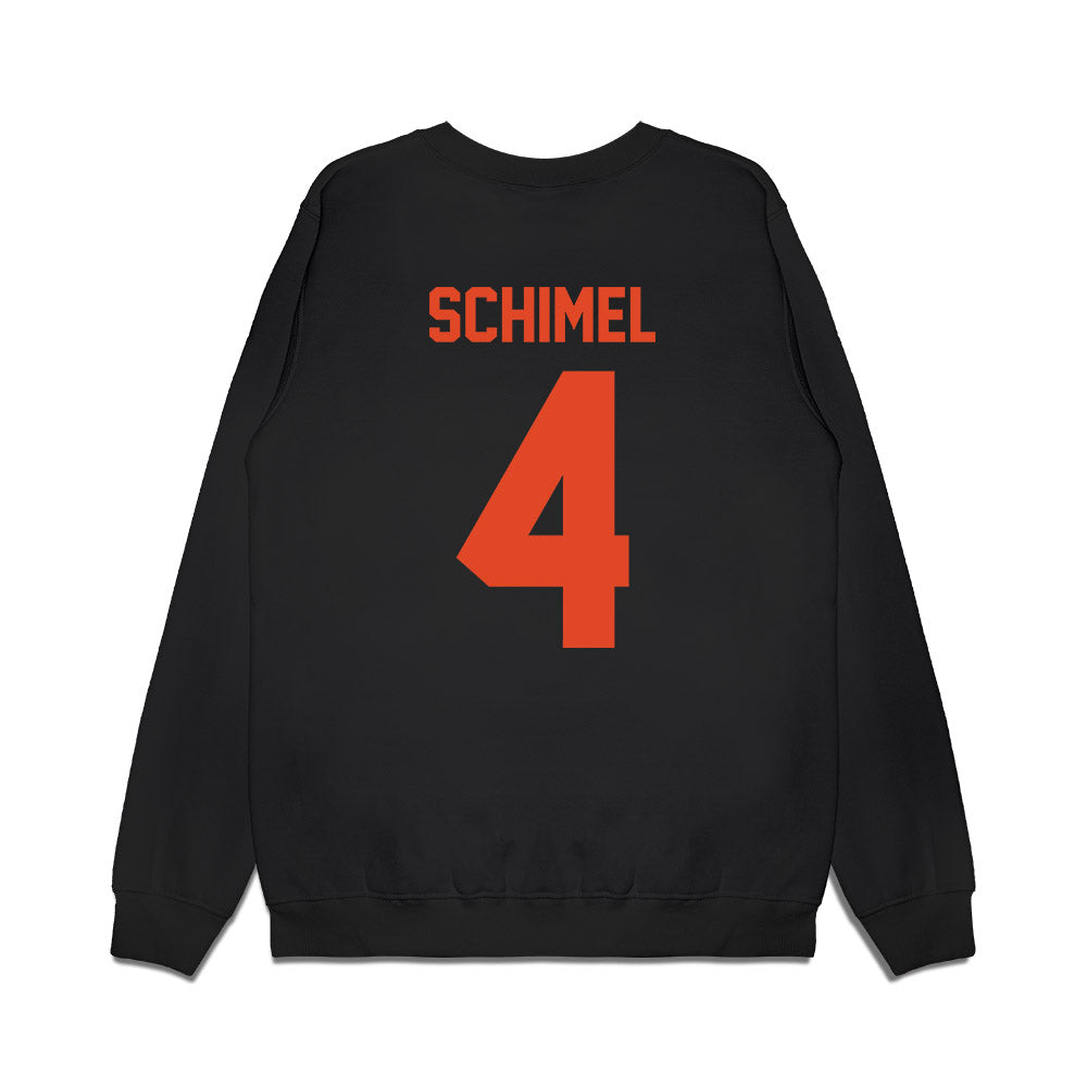 Oregon State - NCAA Women's Basketball : Ally Schimel - Beavers Shersey Premium Crewneck Sweatshirt-1
