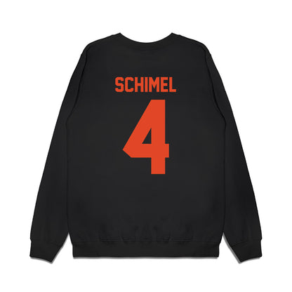 Oregon State - NCAA Women's Basketball : Ally Schimel - Beavers Shersey Premium Crewneck Sweatshirt-1