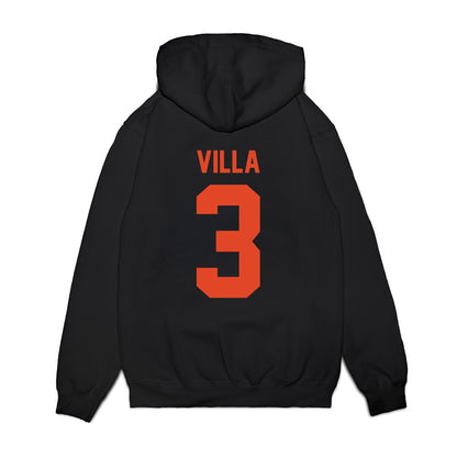 Oregon State - NCAA Women's Basketball : Jenna Villa - Beavers Shersey Premium Hooded Sweatshirt-1